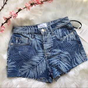 Current/Elliott Ultra High Waist Shorts